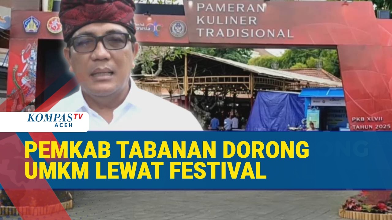 Pemkab Tabanan Apresiasi Omzet UMKM Rp7 Juta di Ajang Festival