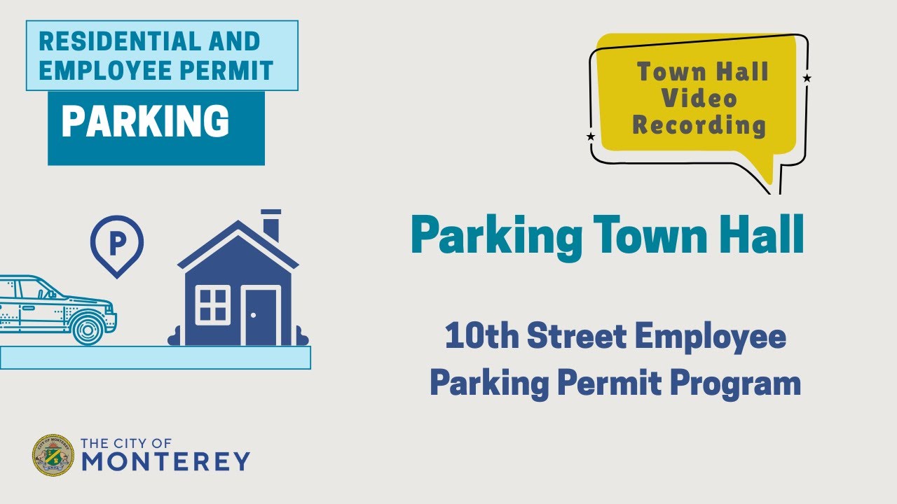 10th Street Employee Parking Permit Program Town Hall // September 17, 2025