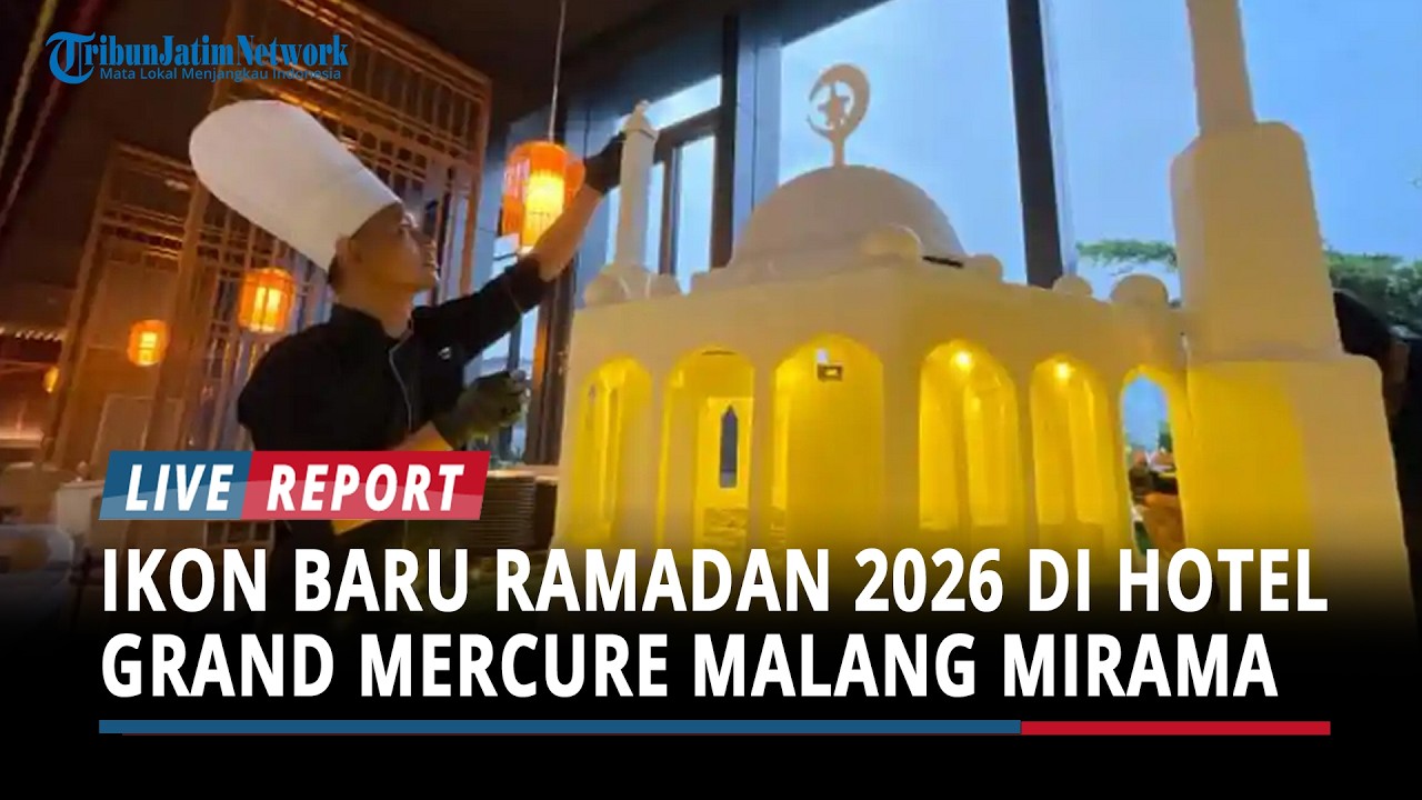Melihat Masjid Dari Cokelat, Ikon Baru Ramadan 2026 di Hotel Grand Mercure Malang Mirama
