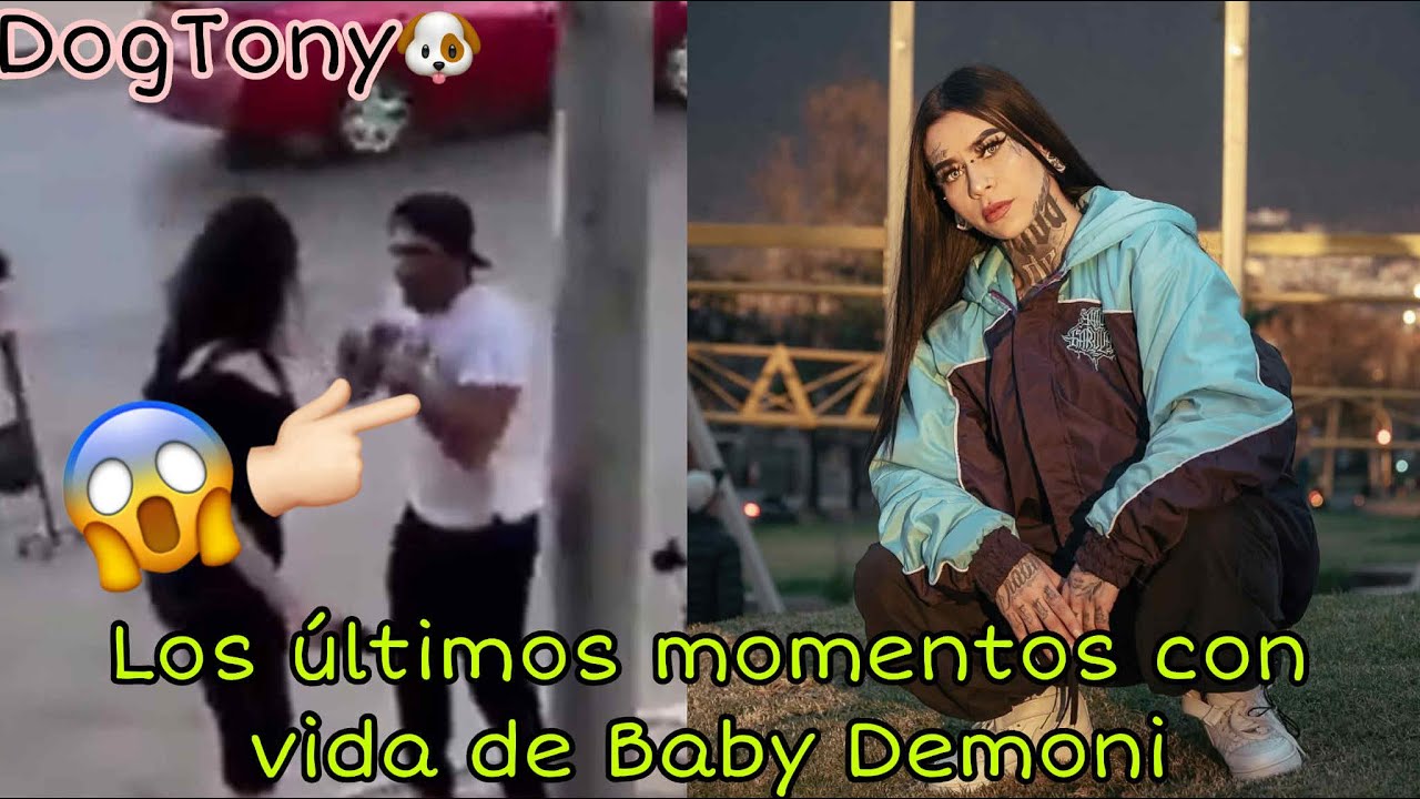 Así fueron los últimos momentos de tiktoker Baby Demoni lloraba mucho y se quejaba en el suelo