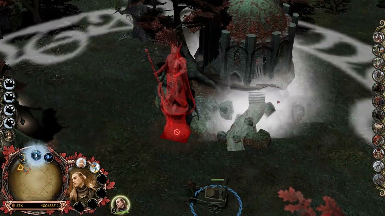 Battle for Middle-Earth II - PvE Skirmish - Mountains of Mirkwood (2v2)