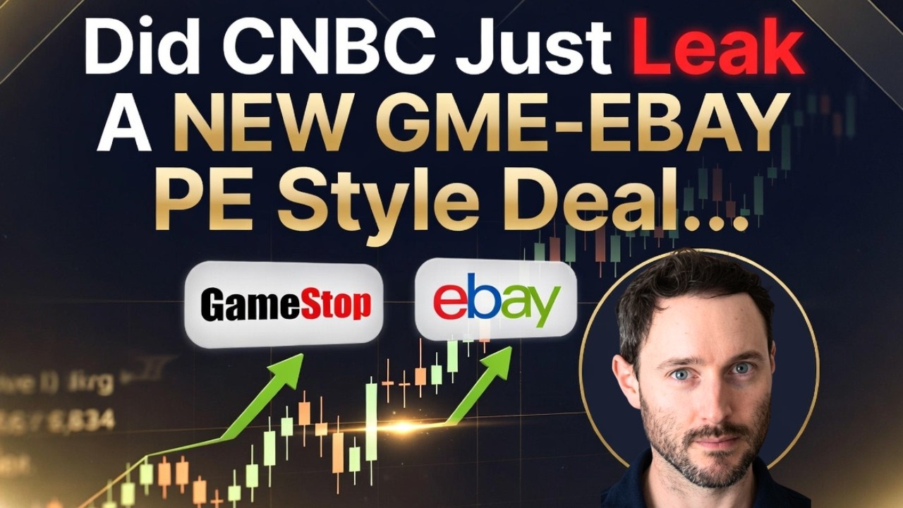 CNBC только что проболтались о НОВОЙ сделке GME-eBay в стиле PE?