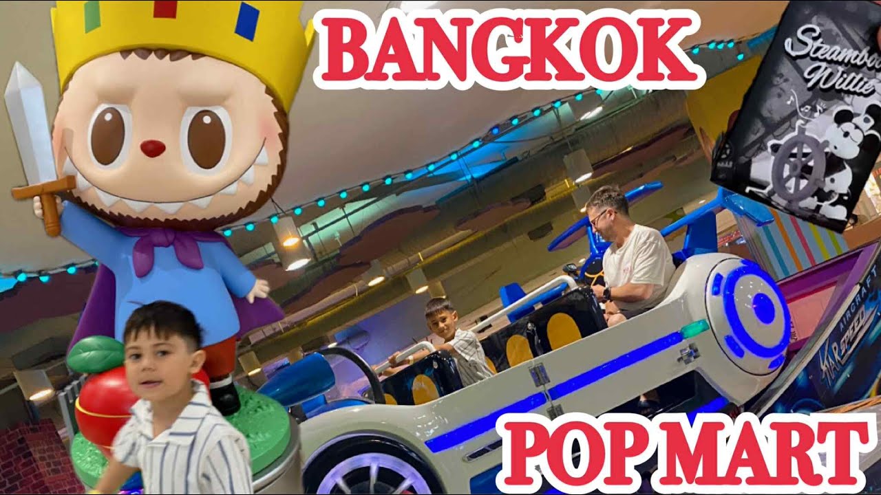 Shopping Bangkok 1000 gallerior & Pop Mart