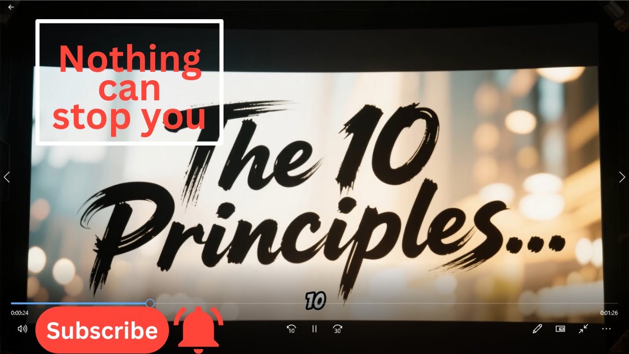 10 Stoic Principles So That NOTHING Can AFFECT YOU   Epictetus Stoicism 2026