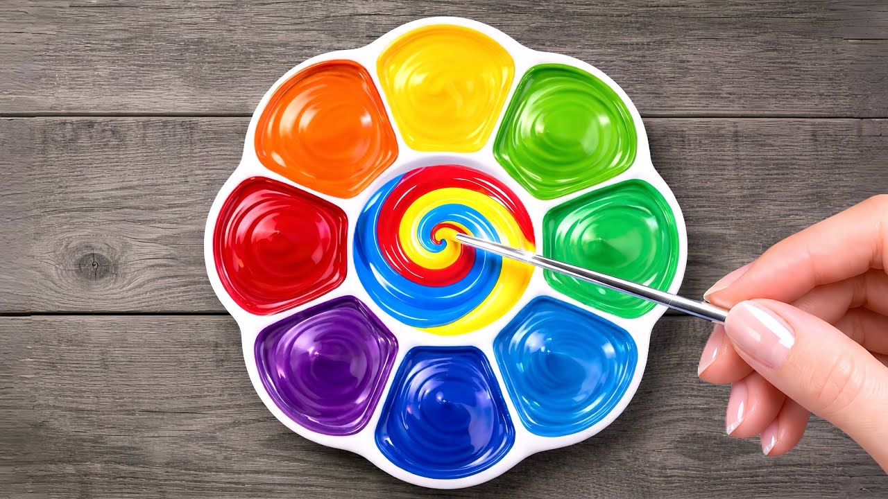 How to Create 9 Beautiful Colors from Just 3 Primary Colors - Sun Art