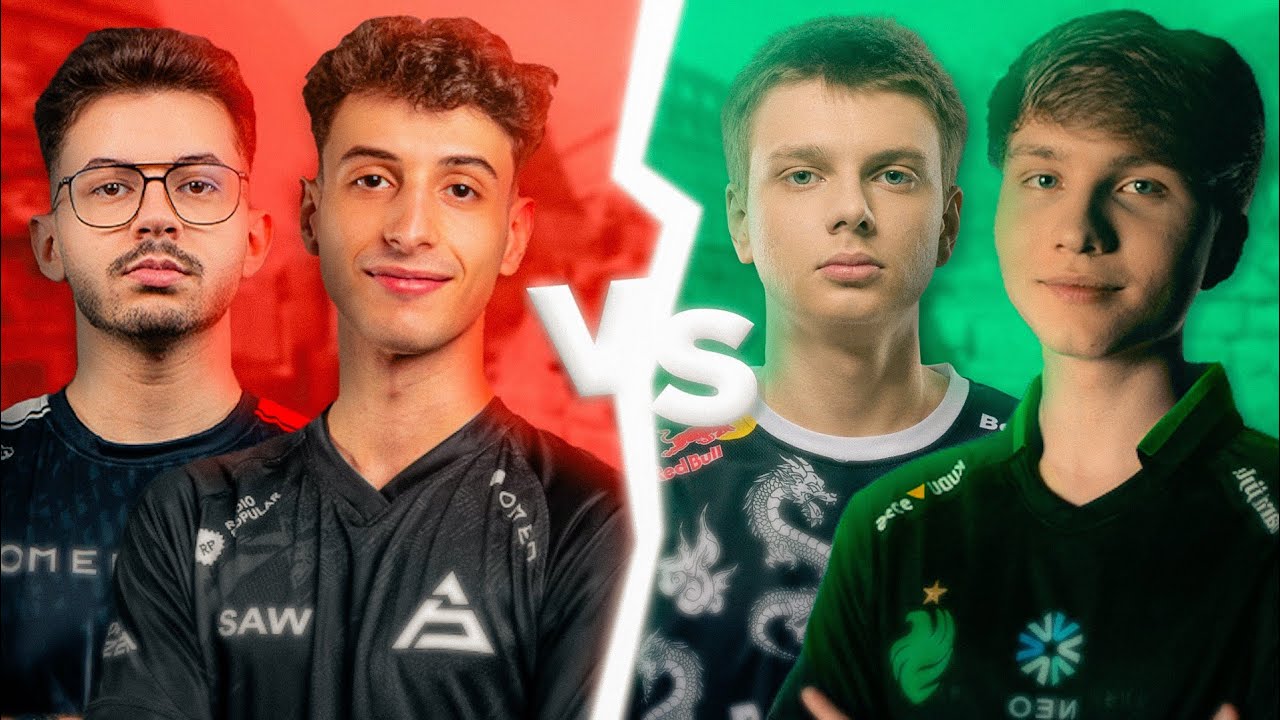 SHR & PR VS KYOSUKE & M0NESY EM DUELO NA FACEIT | CS2