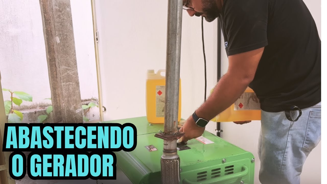 ABASTECENDO O GERADOR DO POP | DIA A DIA DE PROVEDOR