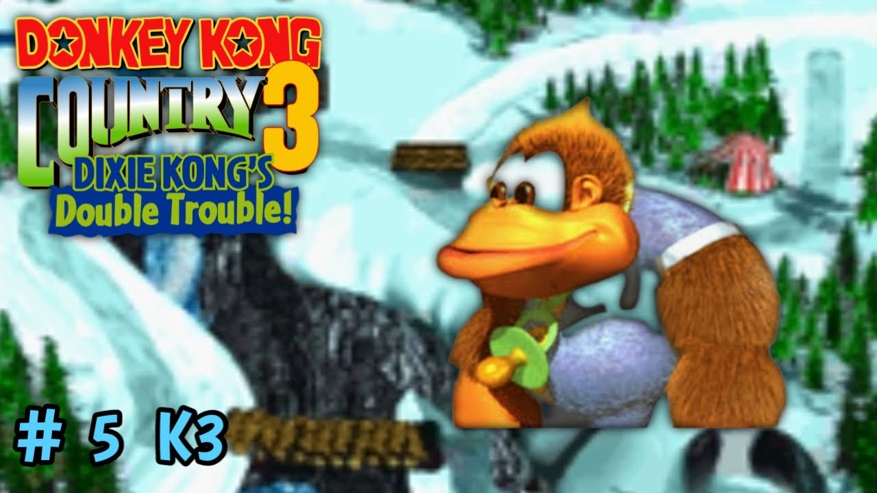 Donkey Kong Country 3 - K3 #dk #donkeykong #diddykong #dkc3 #snes