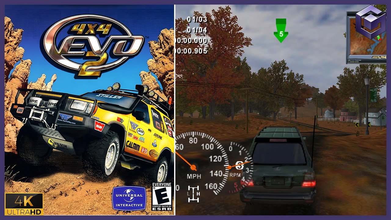 GC First Look [121] | 4x4 Evo 2 (US) (2002) | 4K 2160p