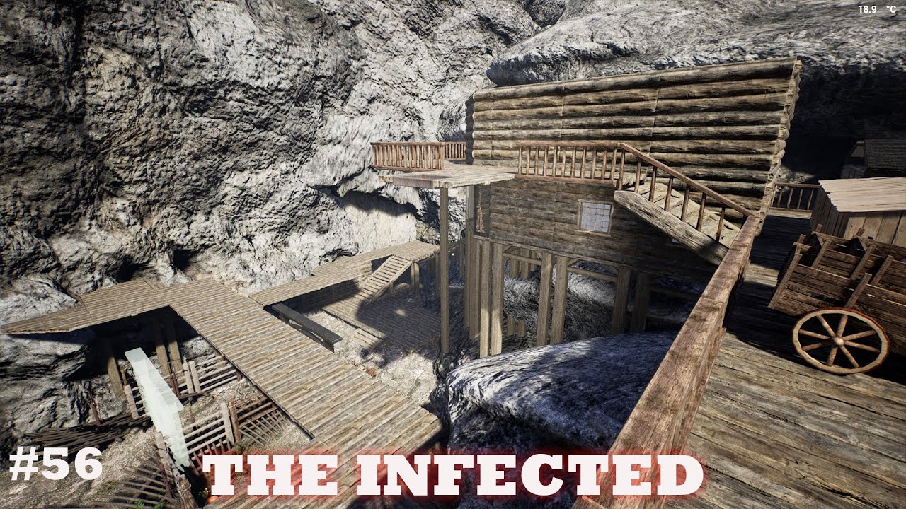 Fixing the Rails and Stairs!  The Infected Gameplay - Season 3 E56