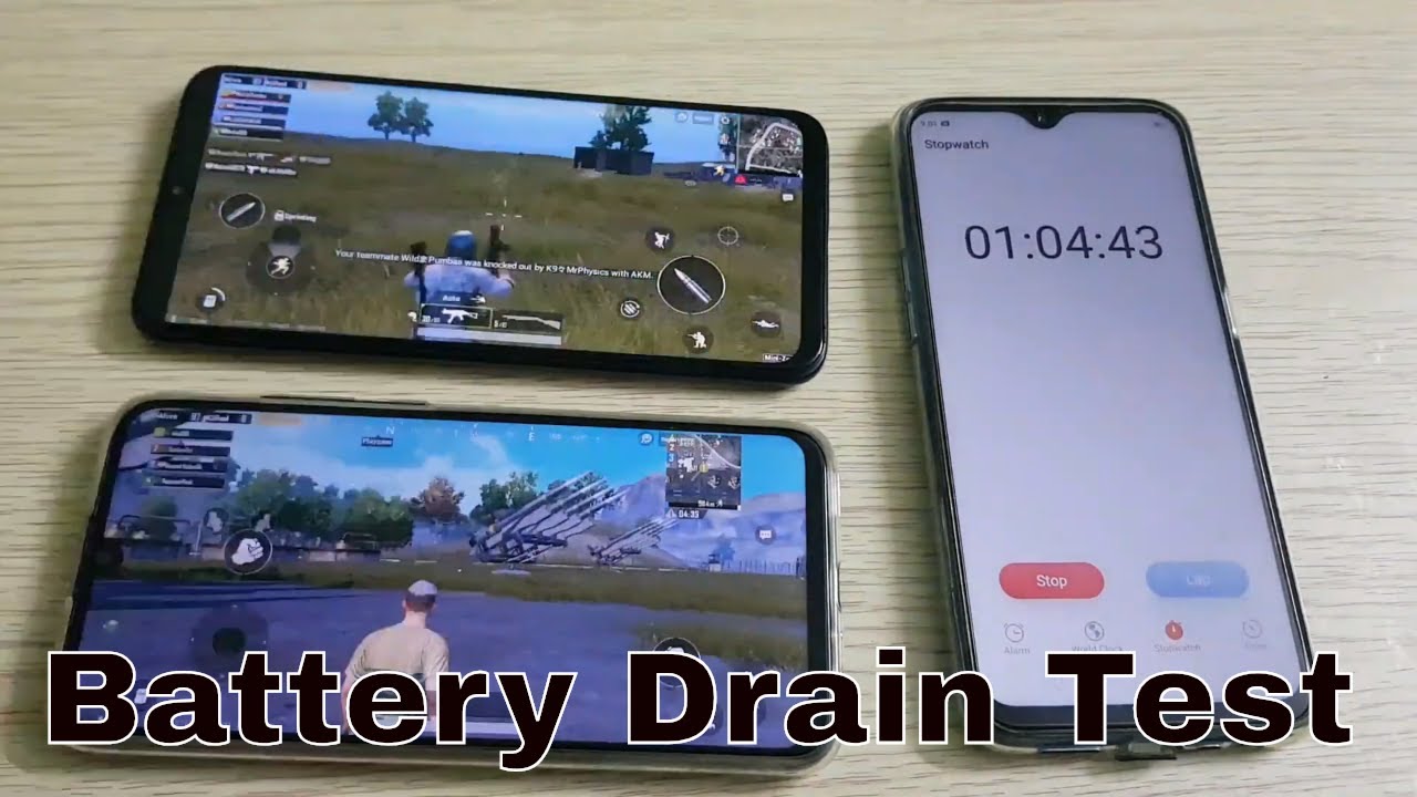 Samsung Galaxy M20 vs Honor 10 Lite Battery Drain Test