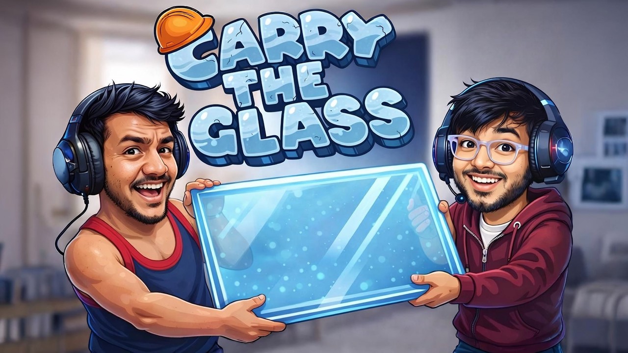 Can We CARRY THE GLASS without Breaking it @gycomogaming 