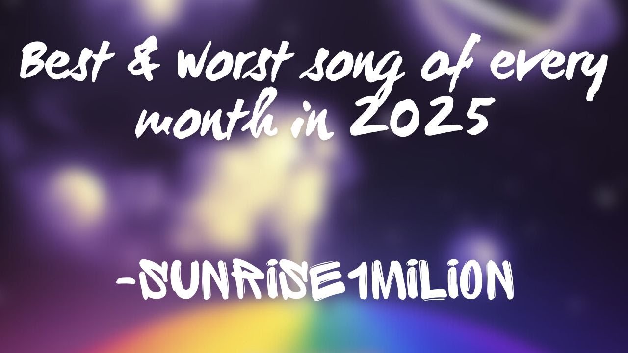 Best & worst NCS song of every month in 2025 - Sunrise1Million