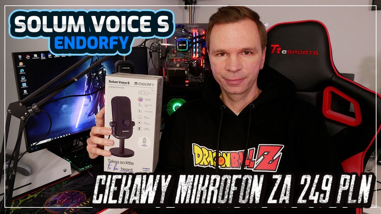 Nowość od Endorfy - niewielki mikrofon w cenie 249 złotych Endorfy Solum Voice S [Recenzja i TESTY]