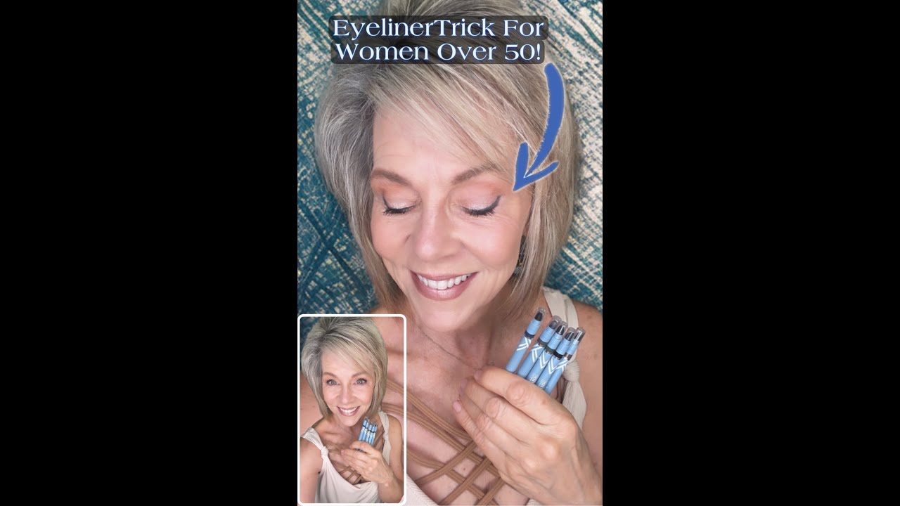 THE BEST *EYELINER* & TECHNIQUE FOR MATURE WOMEN