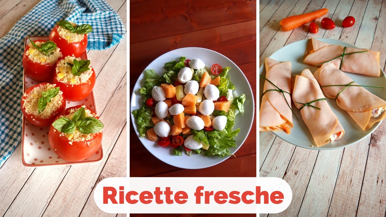 Ricette FACILI E VELOCI SENZA COTTURA