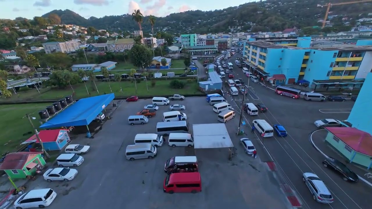 CASTRIES FRIDAY FLYOVER