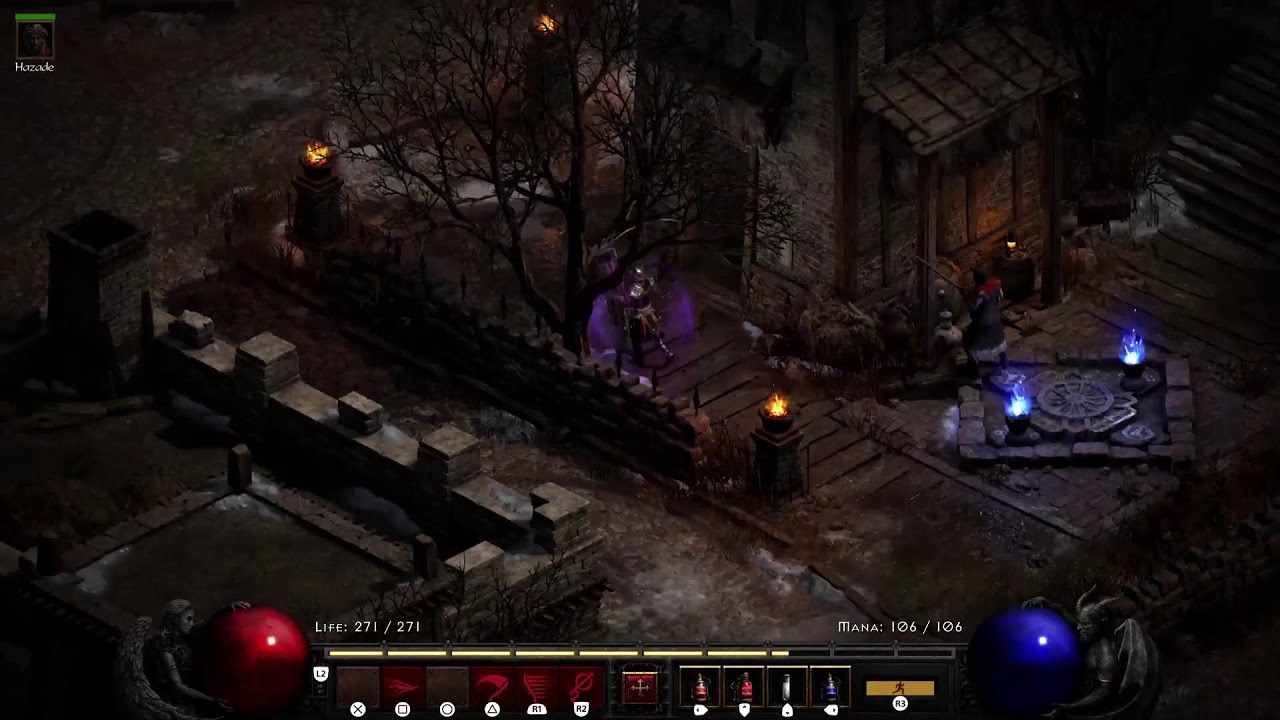 Let's Play Diablo 2: Warrior of Dorkness - part 1-2 - Throwing Hands With Hell