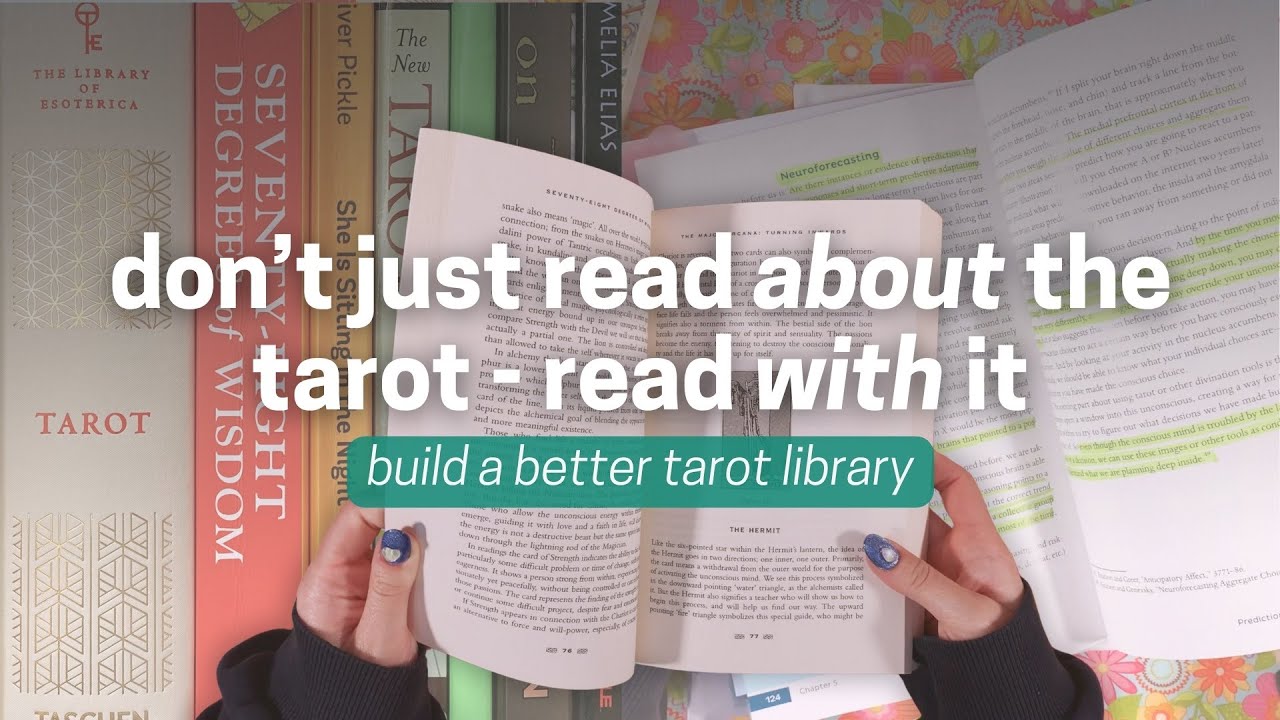 5 kinds of tarot book that will actually help your personal practice