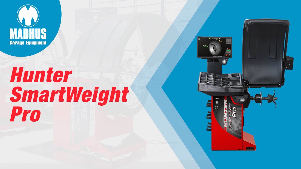 Hunter SmartWeight® Pro Wheel Balancer: Precision Balancing Made Easy!
