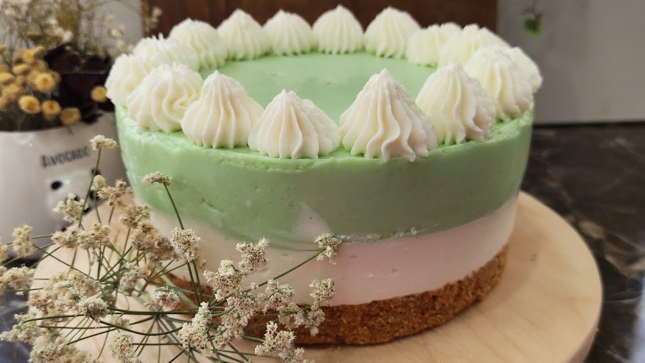 No-Bake Melon Cheesecake 🍈 | Easy & Refreshing Summer Dessert!