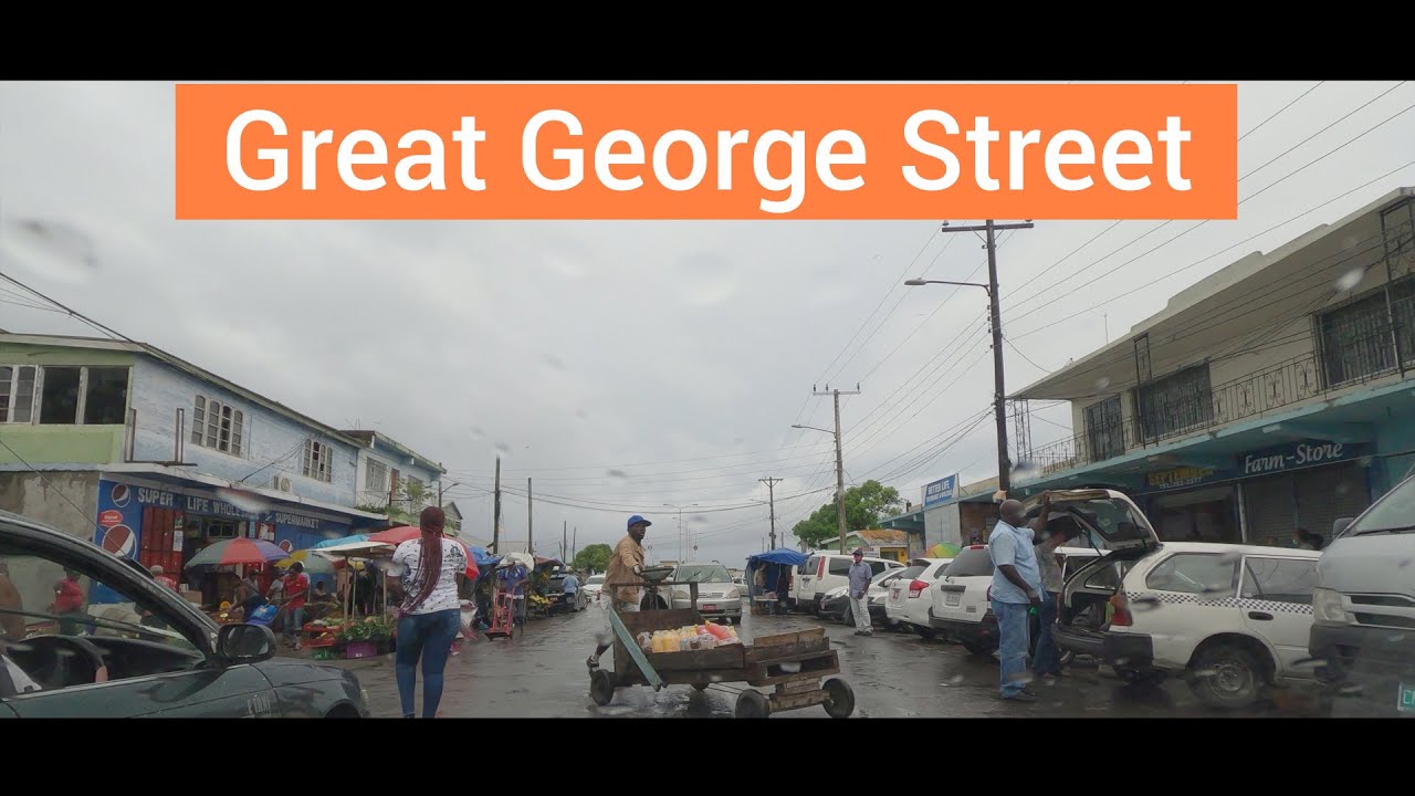 Great George Street, Savanna la Mar, Westmoreland, Jamaica