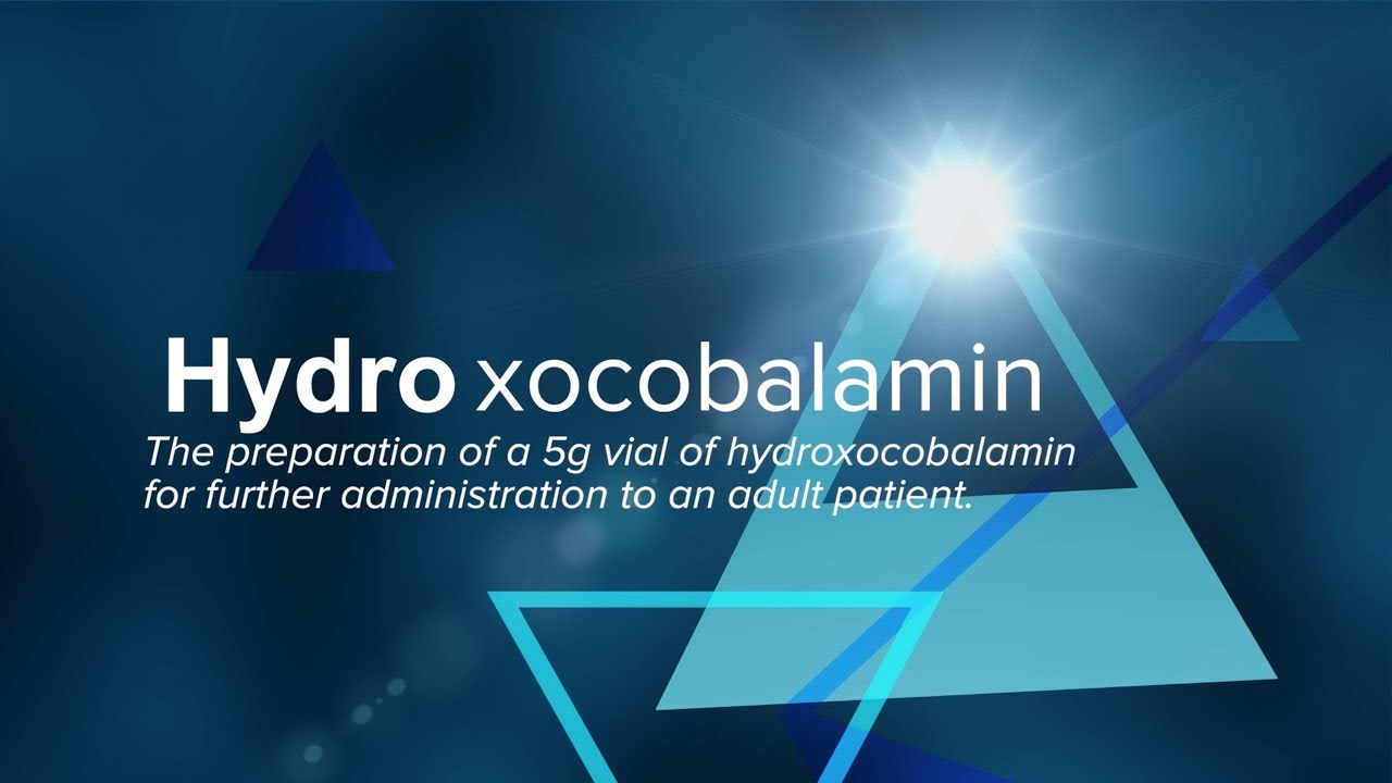 Hydroxocobalamin - Cyanokit english version