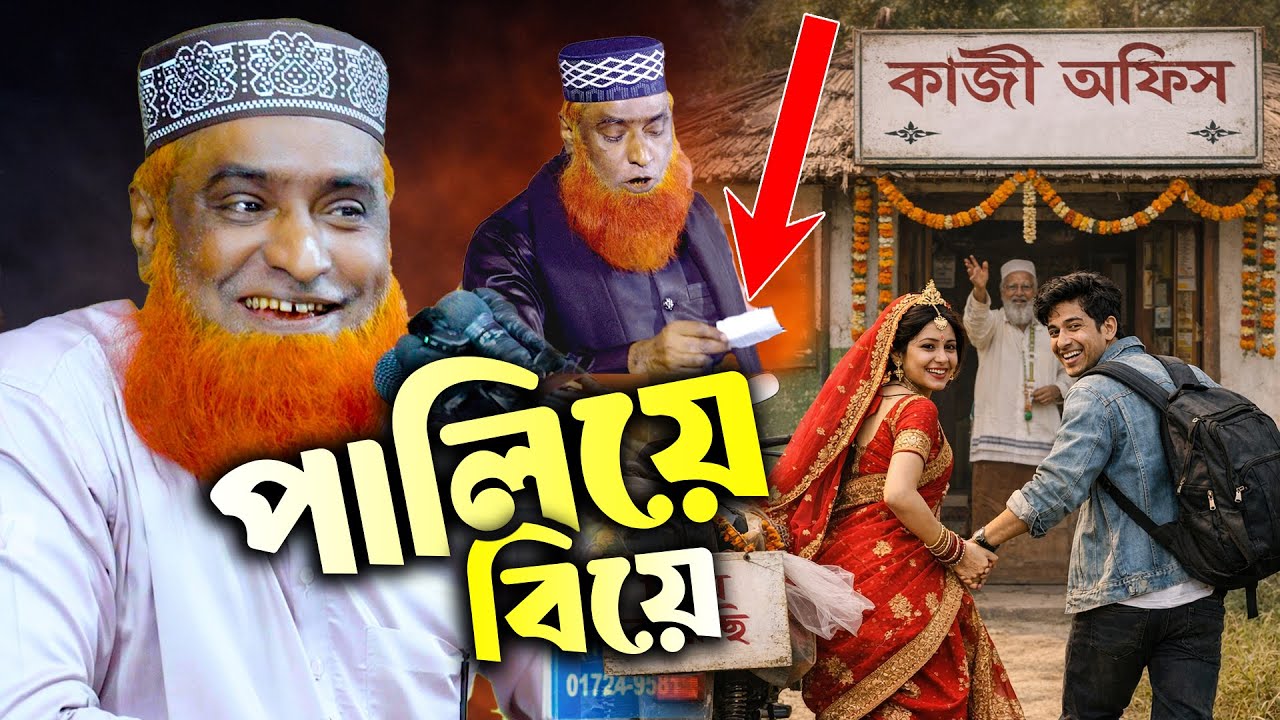 পালিয়ে বিয়ে করার পর, হুজুরের কাছে চিঠি ! জবাবে যা বললেন বজলুর রশিদ | মাঝগাঁও বড়াইগ্রাম, নাটোর