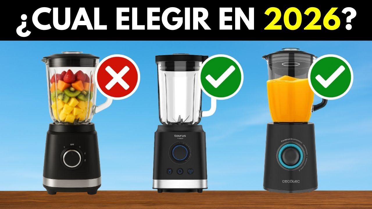 ✔️ Las 5 MEJORES Batidoras de VASO 2026 ✅| Calidad Precio Amazon