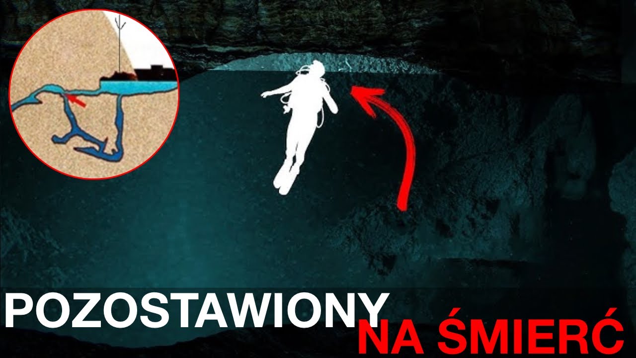 Utknęli 70m pod wodą - zapłacił najwyższą cenę