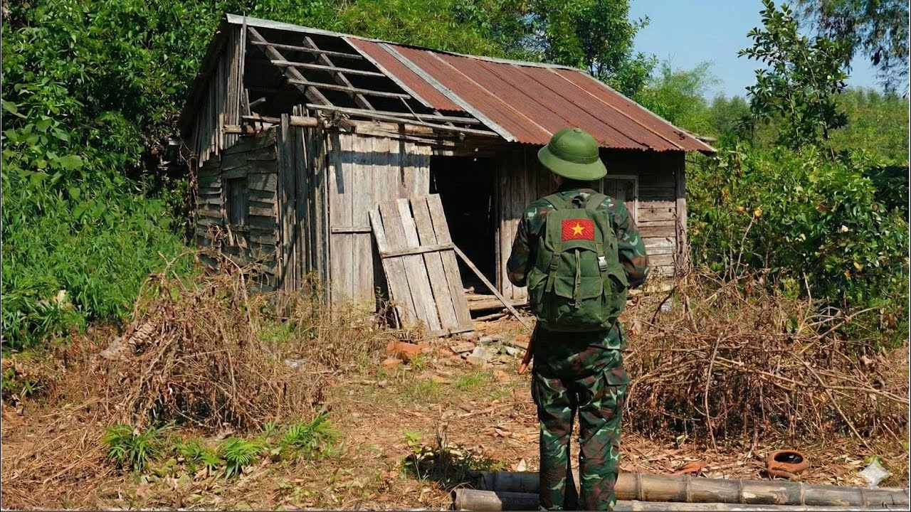 Демобилизованный солдат возвращается домой – история восстановления заброшенного дома Дом