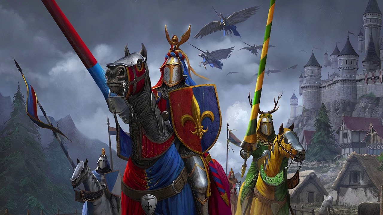 Total War: WARHAMMER II - Bretonnia Campaign loading screen ambience