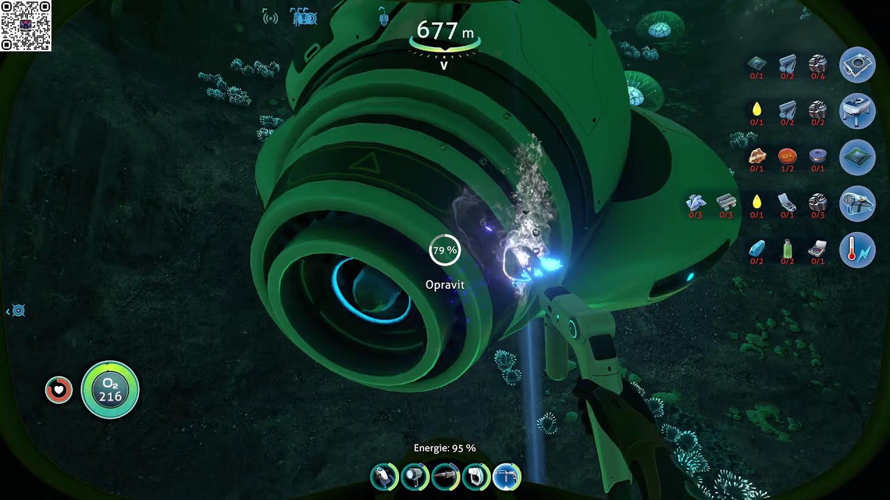 🌊 [CZ/EN] [SILENT] Subnautica: Čistý průchod hrou / Pure Playthrough (No Commentary) #8