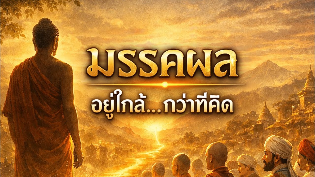 มรรคผล–อยู่ใกล้…กว่าที่คิด | อยู่ในกาย เวทนา จิต ธรรม ทางตรงลัดที่สุด