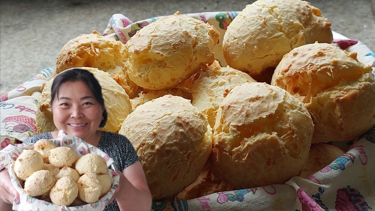 PÃO DE QUEIJO SEM SUJAR AS MÃOS