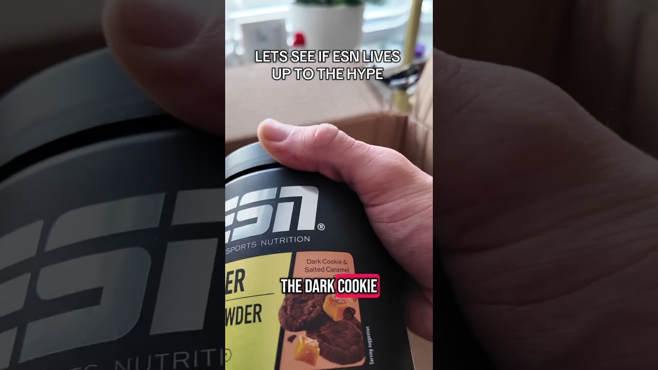 Finally trying some ESN products, lets see if the hype is worth it