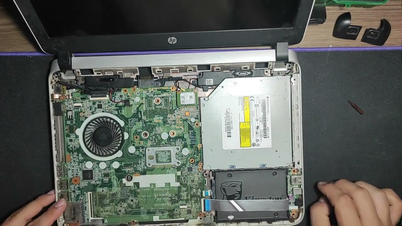 Como desarmar y hacer mantenimiento a portátil HP Pavilion ProtectSmart