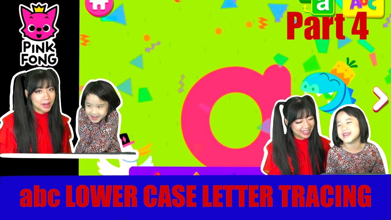 Learn ABC Phonics by Tracing Lower Case Letters with Pinkfong and Ella! Learning videos for kids