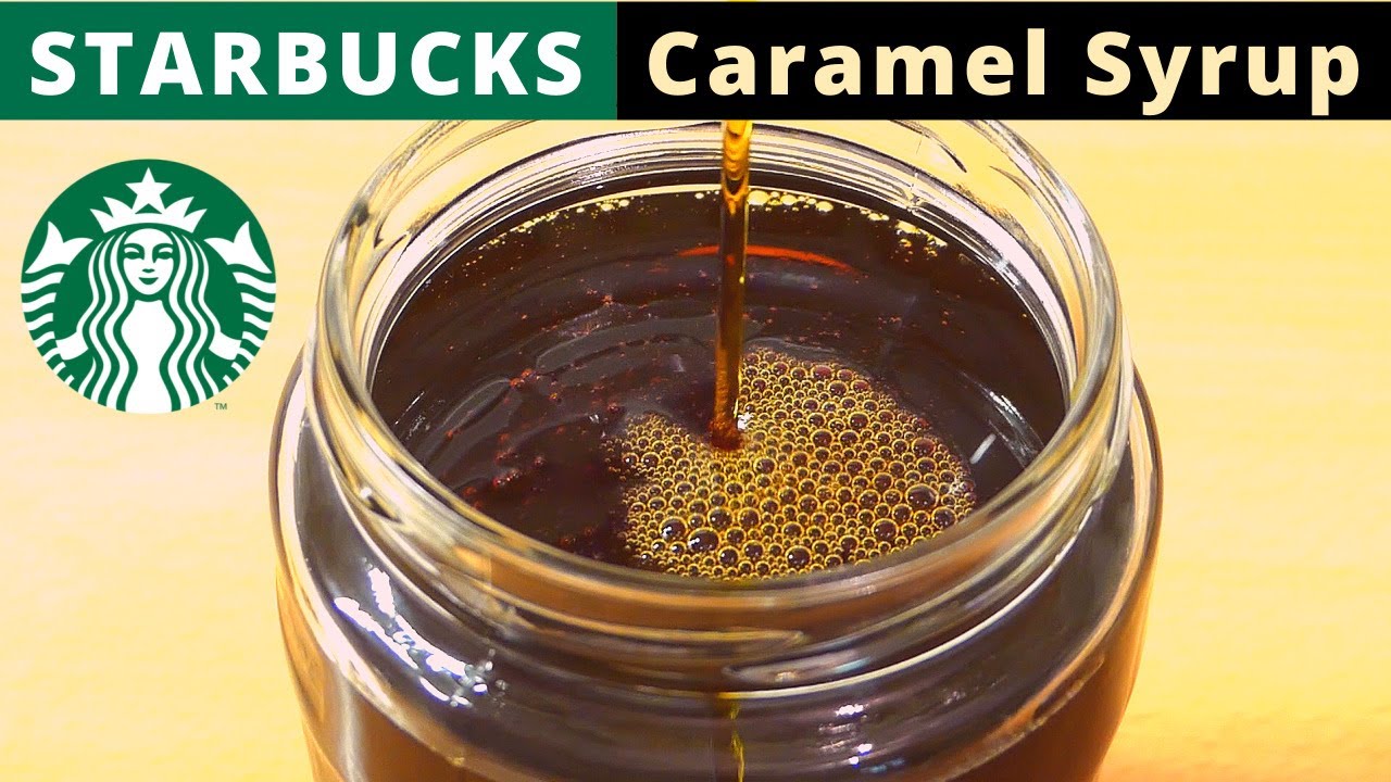 Домашний карамельный сироп Starbucks | Простой и легкий карамельный сироп