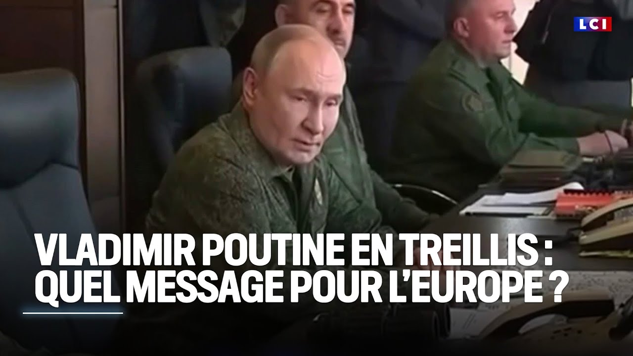 ZAPAD : Vladimir Poutine en treillis pour des exercices militaires, quel message pour l'Europe ?｜LCI