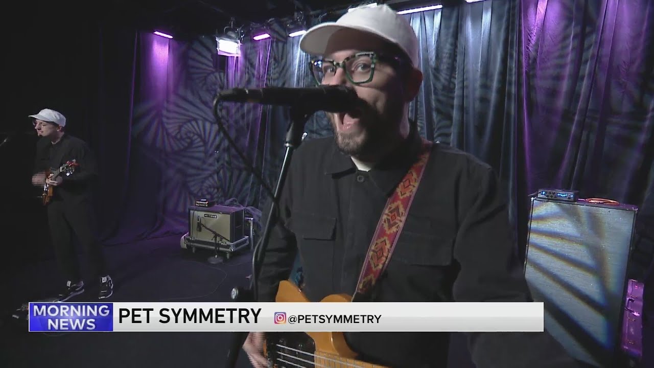 Pet Symmetry performs LIVE on WGN Morning News