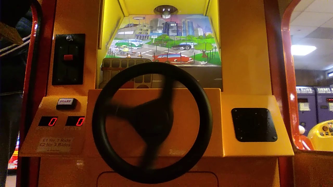 Mr bus kiddie ride
