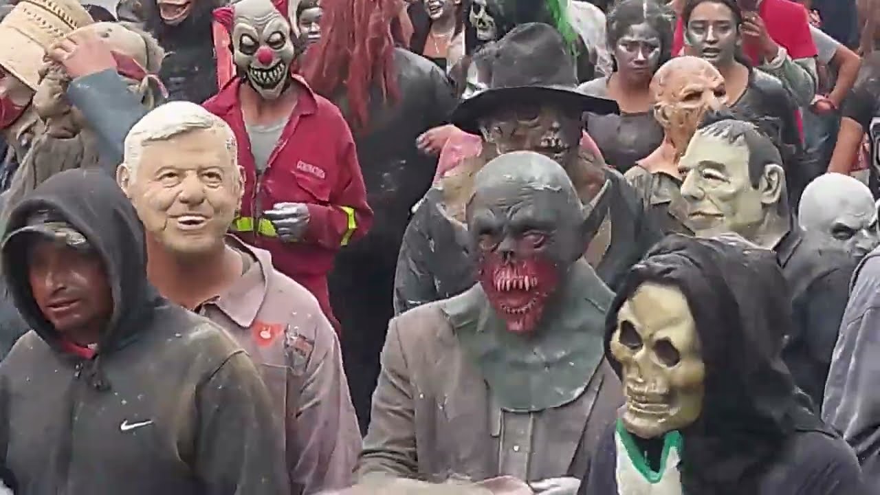 Mojigangas en Galeana, Mich. (2025) | Barrio de Mexiquito