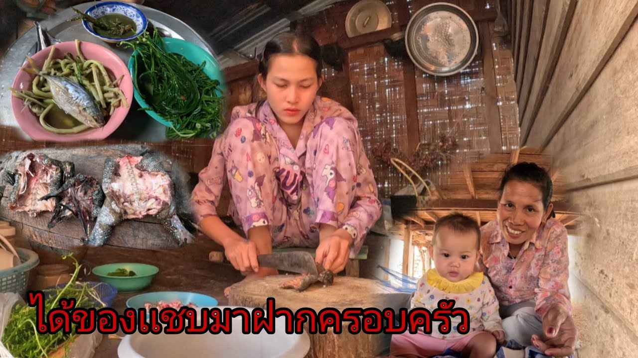 ได้ของป่ามาฝากครอบครัวเยอะมาก/ໄດ້ເເນວກິນມາຝາກເເມ່14 มีนาคม ค.ศ. 2026