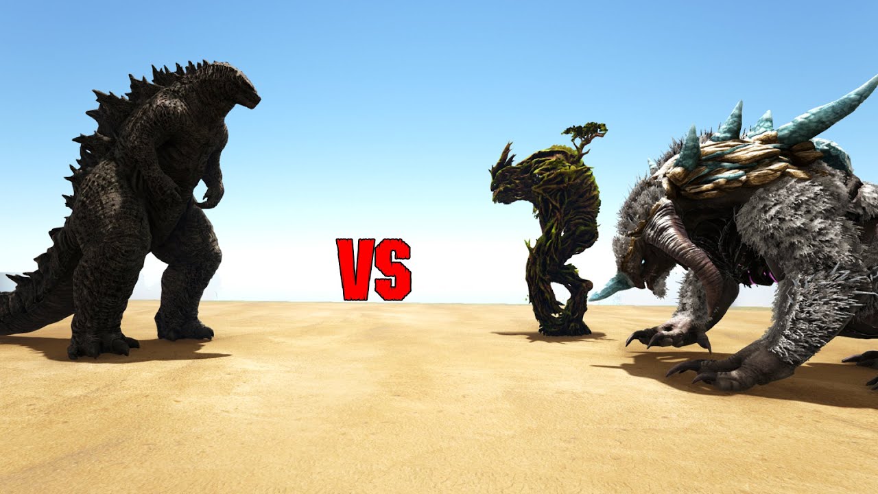 Titanus Gojira vs Ice & Forest Titan