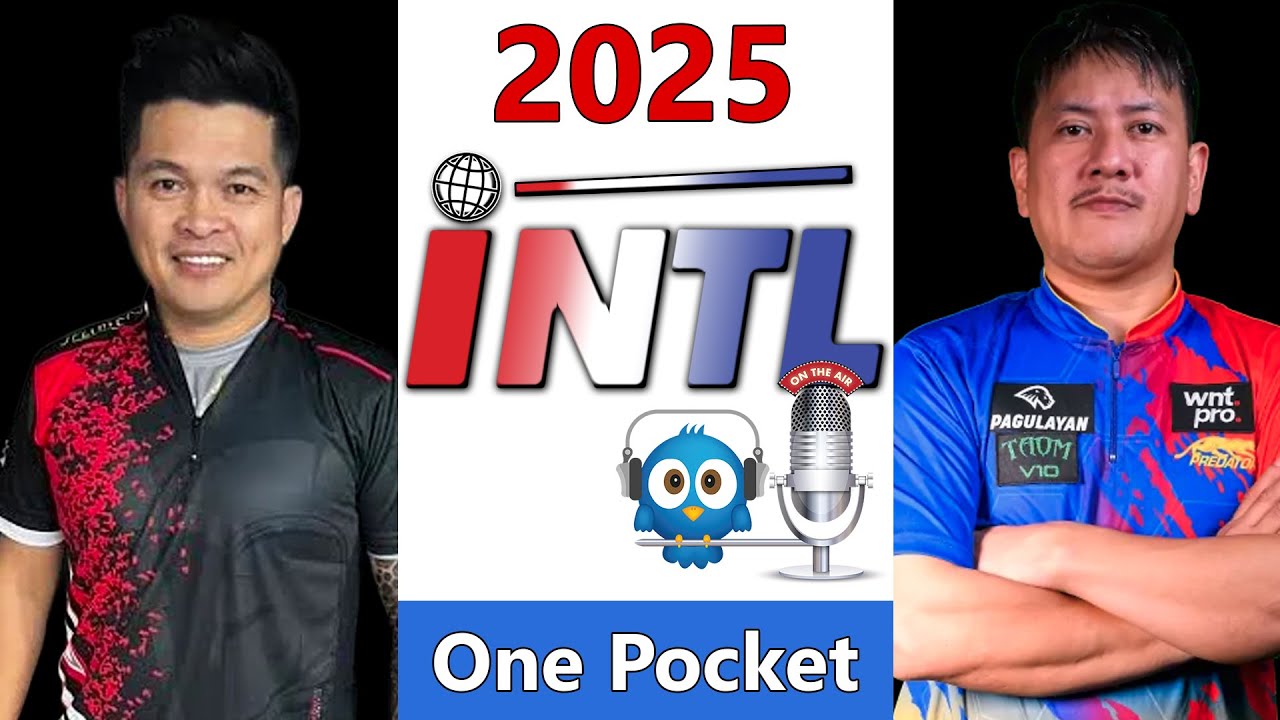 Roberto Gomez vs Roland Garcia - One Pocket - 2025 International Open