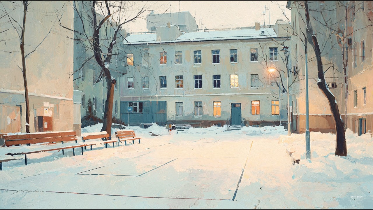 Quiet Winter Nights ❄️ Stockholm in the 1950s | Vintage Jazz