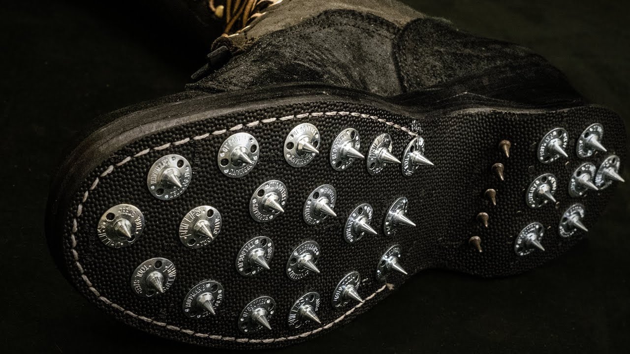 Loggers SPIKED Work Boots: How It's Made - REBUILD RESTORE