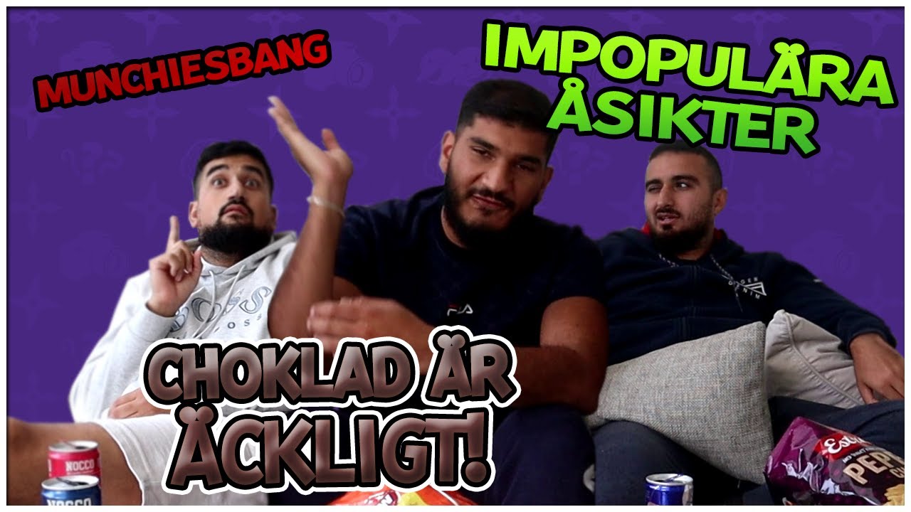CHOKLAD ÄR ÄCKLIGT! Det är för PSYKOPATER! *IMPOPULÄRA ÅSIKTER*