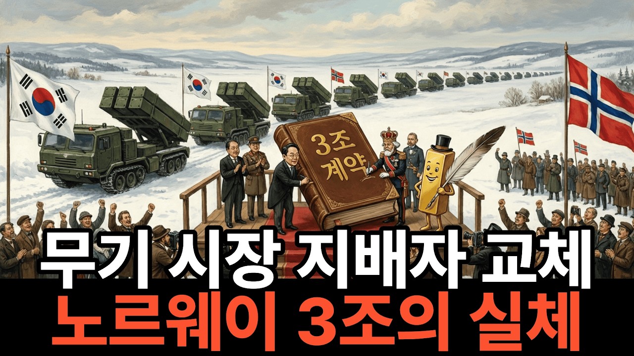 시장 점유율의 지각 변동! 노르웨이 무기 3조 계약이 던진 한국 방산의 미래